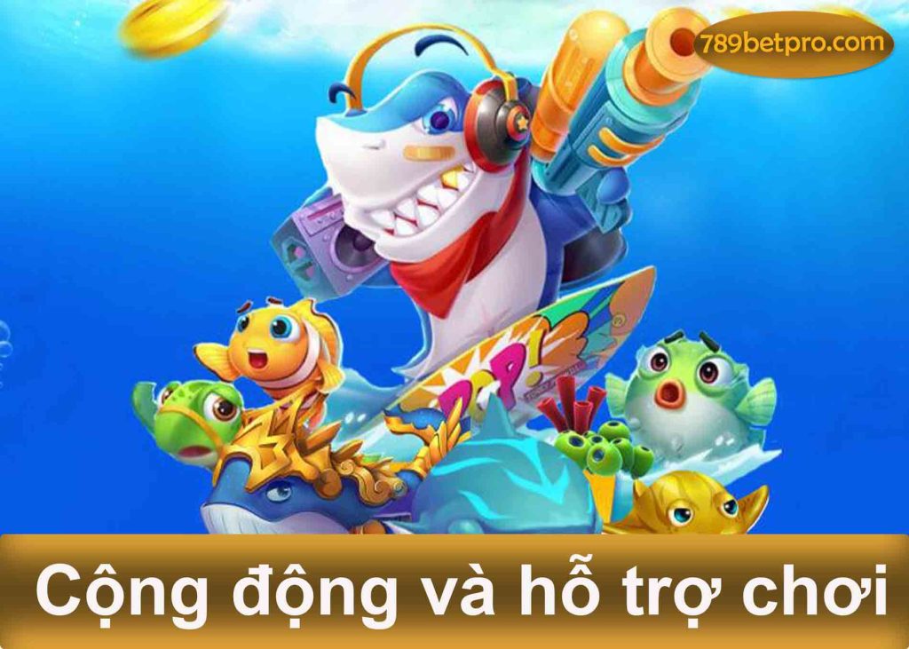 cộng động và hỗ trợ chơi