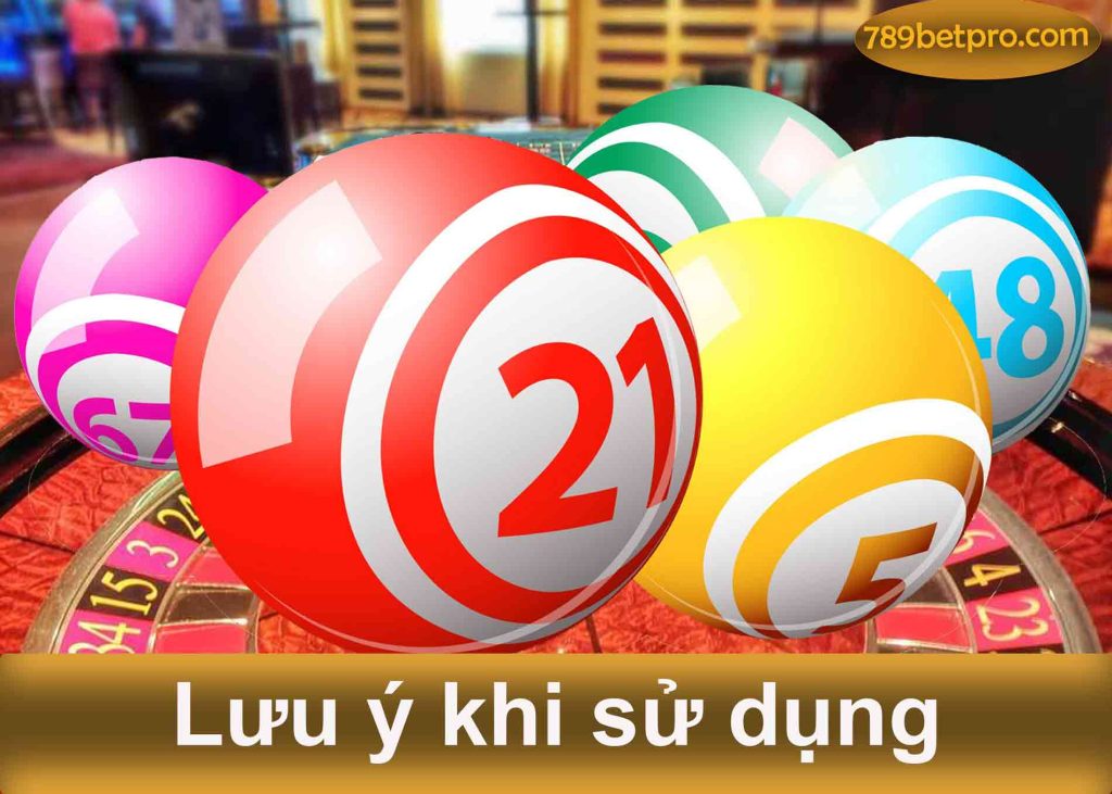 lưu ý khi sử dụng